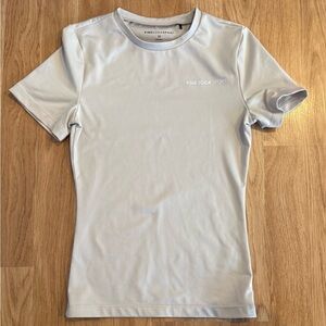 Women's Light Gray Short Sleeve Tee